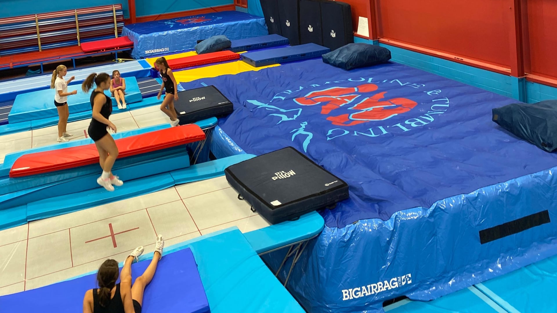 gymnastics airbag header