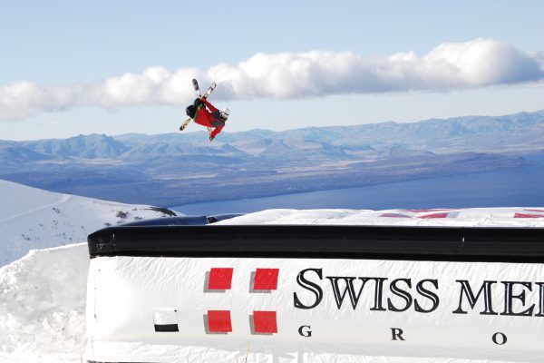Swiss national team ski training