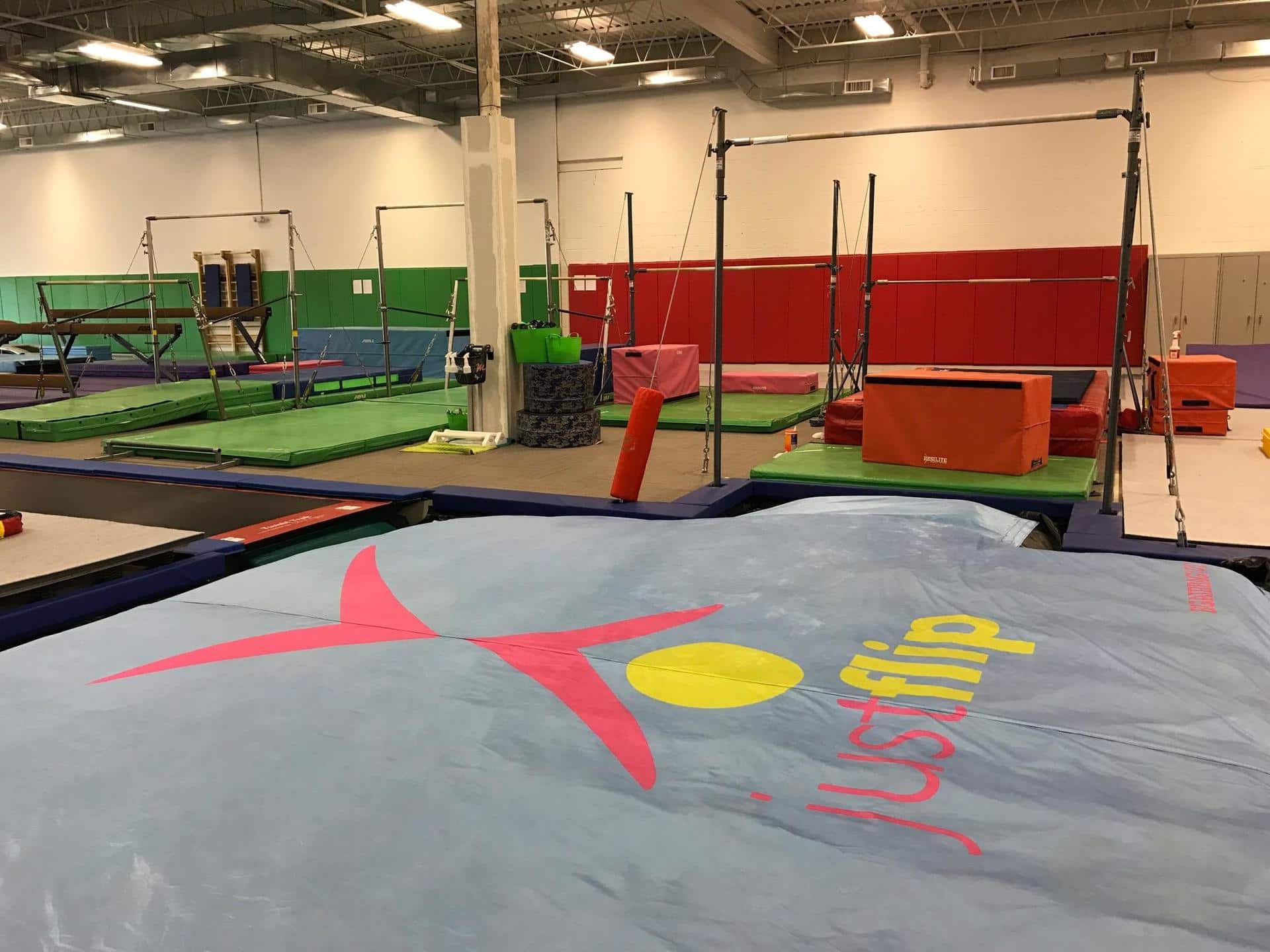 Gymnastics foam pit airbag the perfect solution BigAirBag®