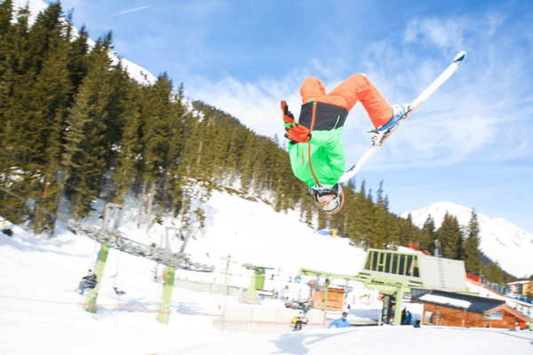 BigAirBag Wintertour Hochfügen backflip