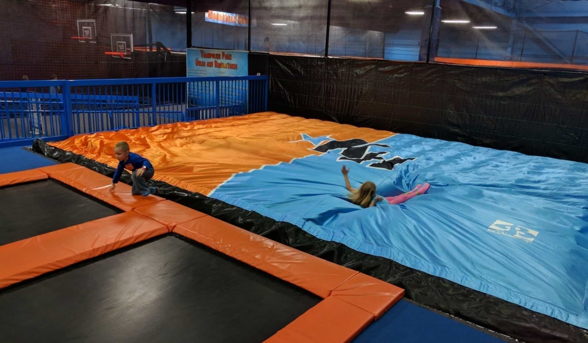 Safe-landing-on-foam-pit