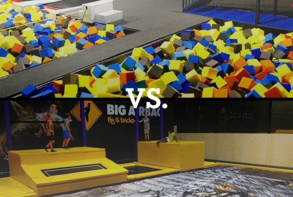 FOAM PIT VS FOAM PIT BAB