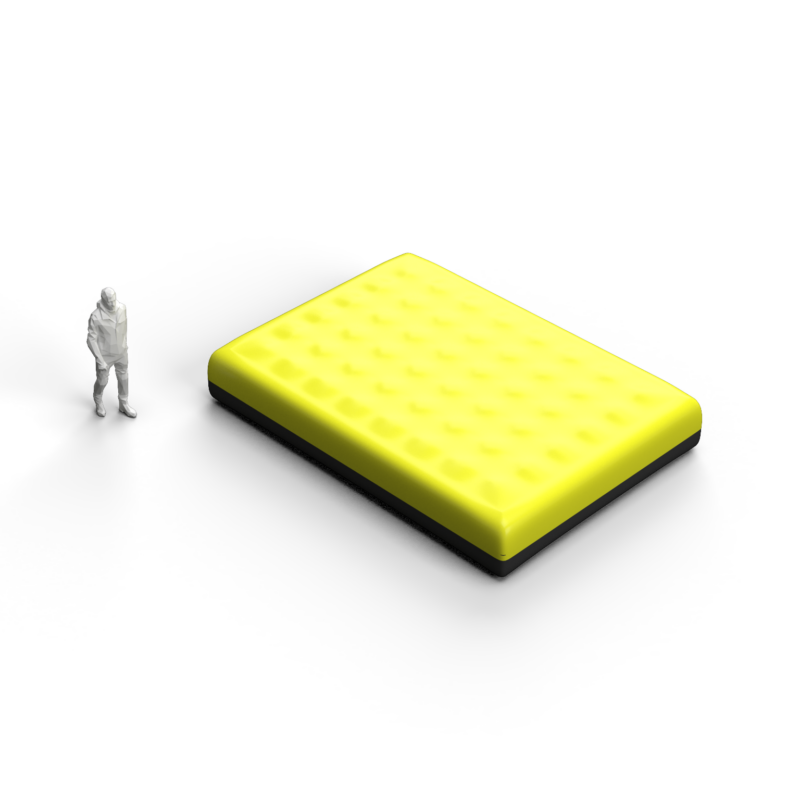 Gymnastics foam pit airbag the perfect solution BigAirBag®