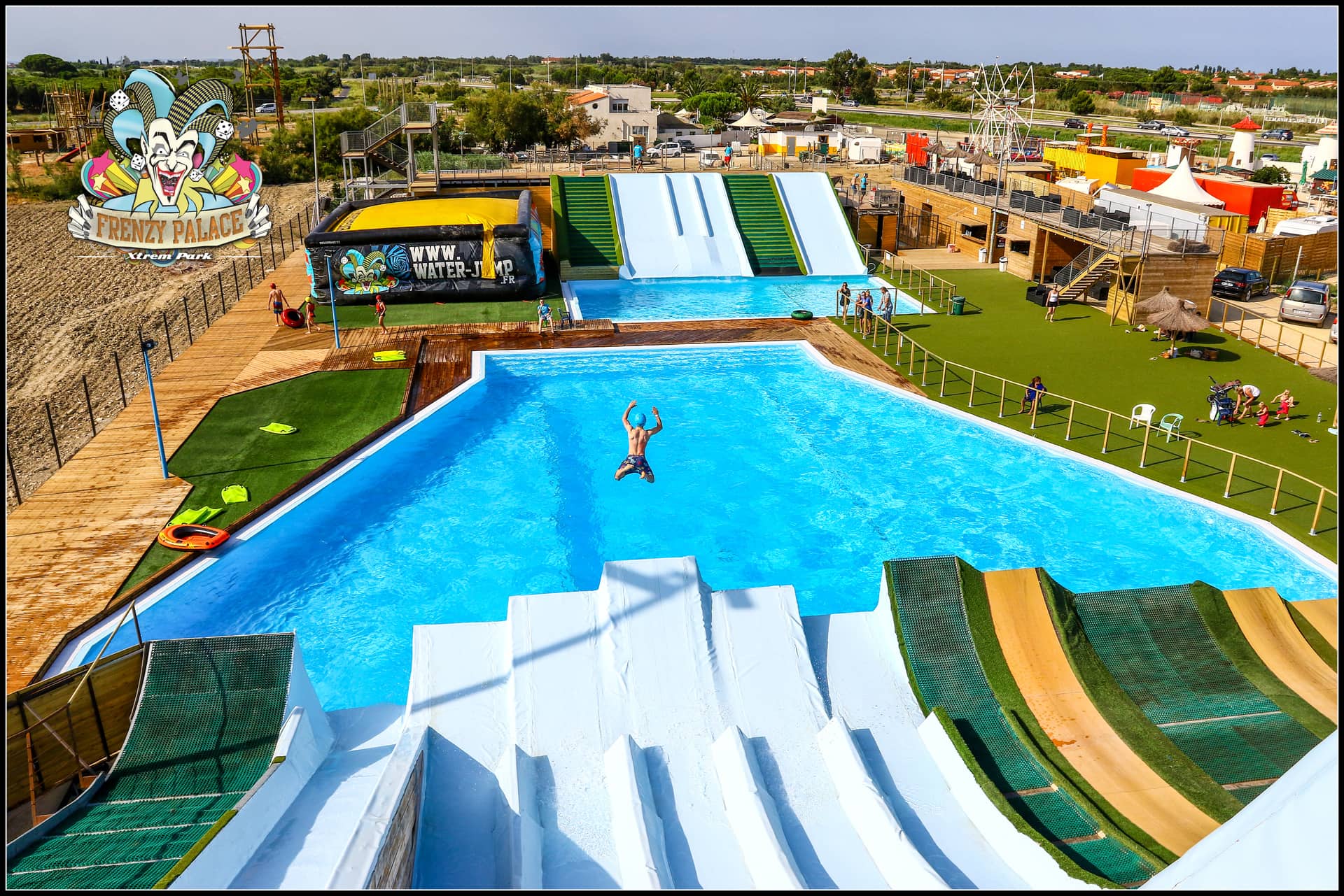 Frenzy Palace Water Jump In Torreilles Bigairbag