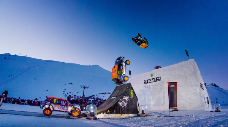 Hot News - BigAirBag® World's first backflip with a car!