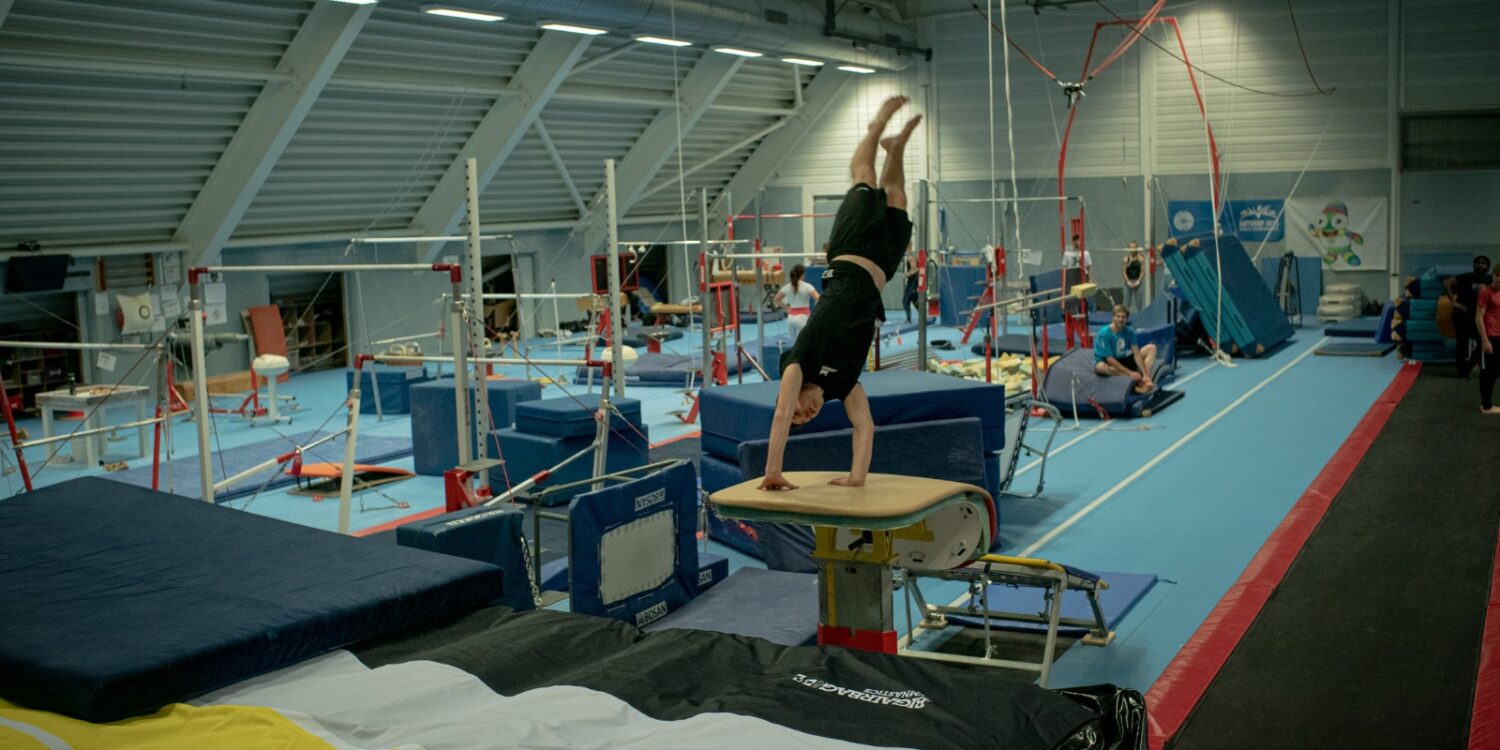 Gymnast in Turnz Amsterdam Gymnast in Turnz Amsterdam