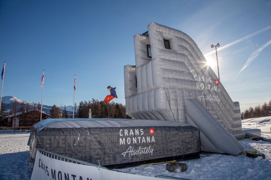 High Jump Crans Montana