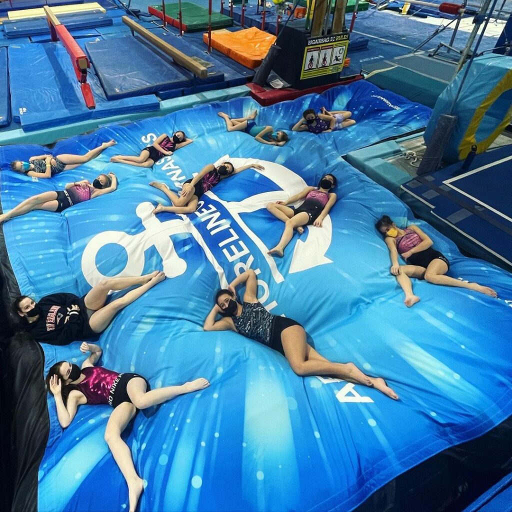 abc gymnastics airbag