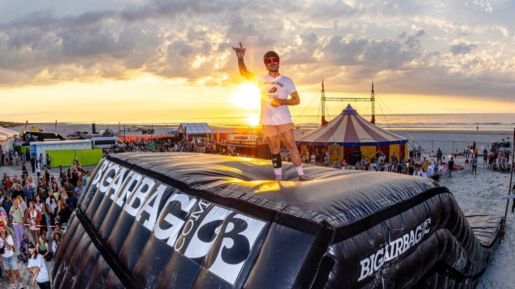 nicky on top of BigAirBag