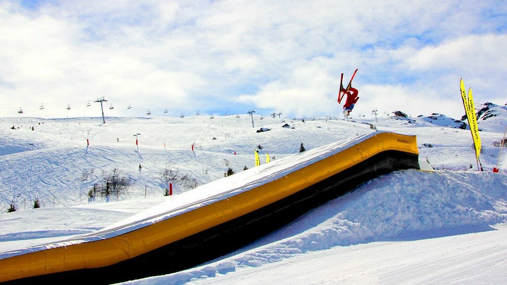surface landing in snow