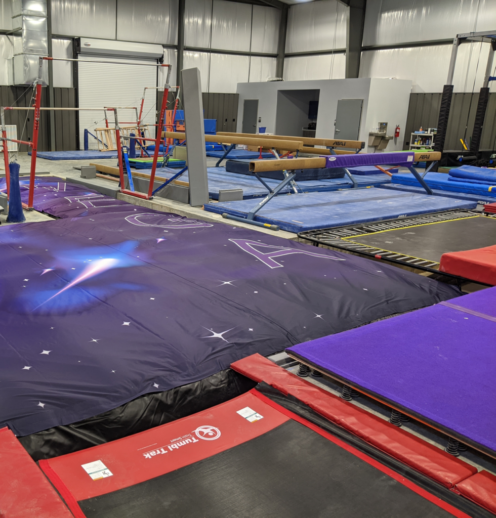 uneven bars to airbag Large