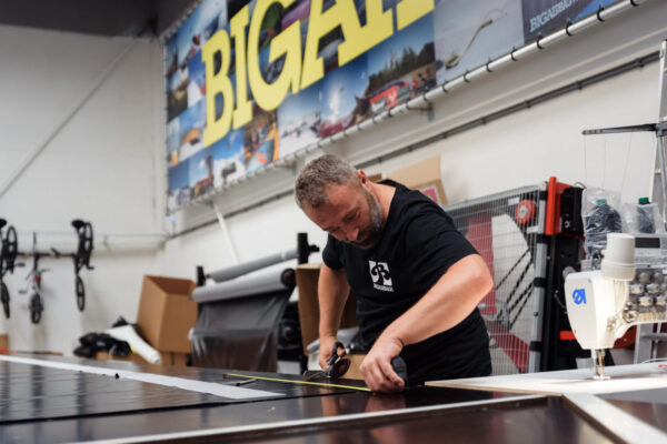 Making airbag at BigAirBag Expert from BigAirBag fine tuning air bag for safety