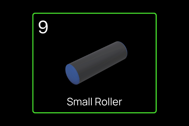 BigAirBag, obstacle parkour, Small Roller