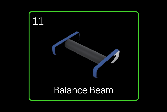 BigAirBag, obstacle parkour, Balance Beam