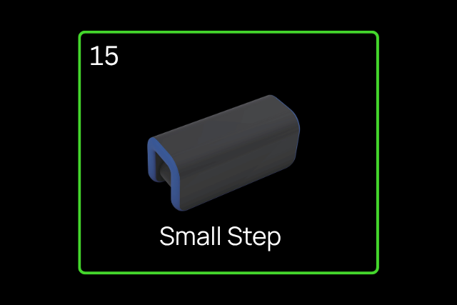 BigAirBag, obstacle parkour, Small Step