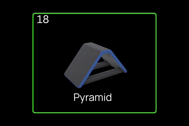 BigAirBag, obstacle parkour, Pyramid