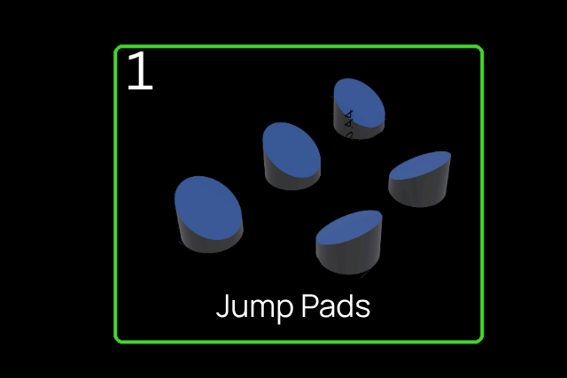 BigAirBag, obstacle parkour, Jump Pads