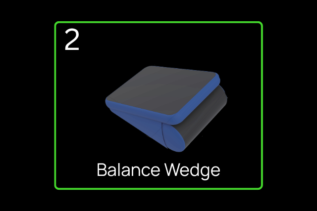 BigAirBag, obstacle parkour, Balance Wedge